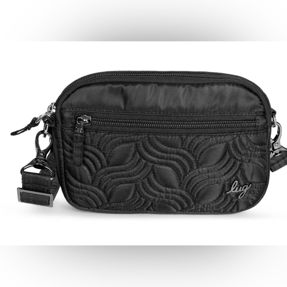 Lug Super Coupe Convertible Crossbody Bag  in Black